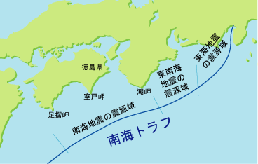 南海トラフ（図解）