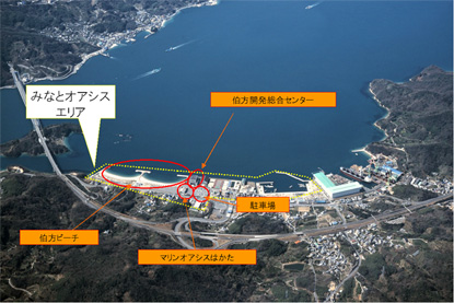 みなとオアシス伯方空撮