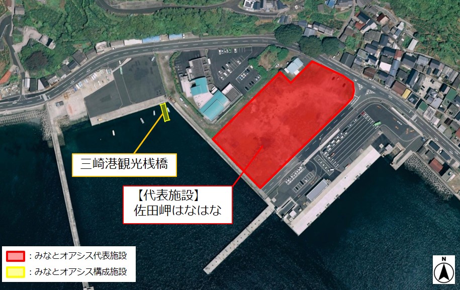 みなとオアシス佐田岬はなはな空撮